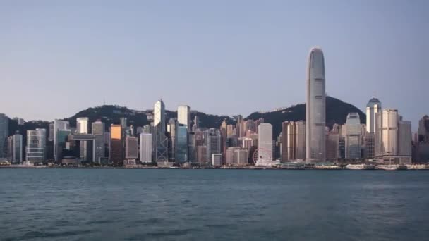 Time Lapse Day Night Hong Kong — Video Stock