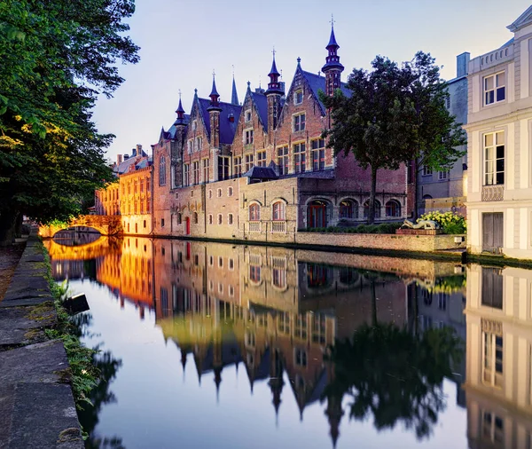 Bruges Βέλγιο Ιστορική Πόλη — Φωτογραφία Αρχείου