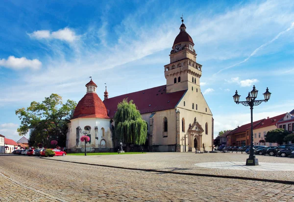 Město Skalica Pohled Kostel Michala — Stock fotografie