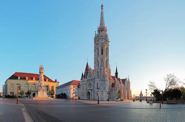 Budapeszt Mathias Kościoła Dzień — Zdjęcie stockowe