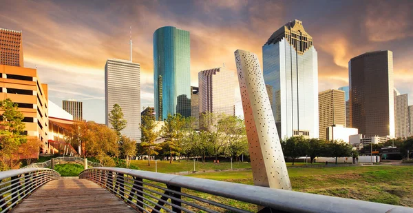 Houston Texas États Unis Parc Horizon Centre Ville — Photo