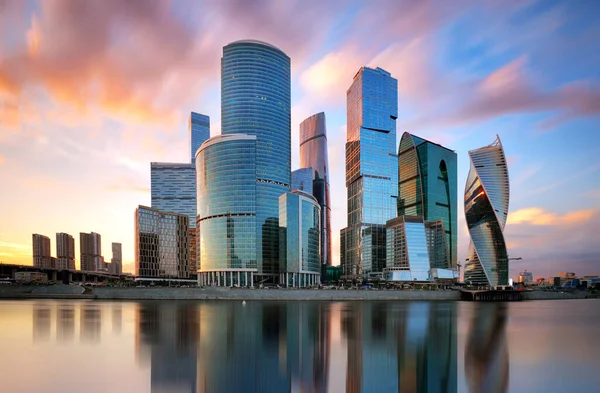 Centro Negócios Internacional Moscou Rússia — Fotografia de Stock