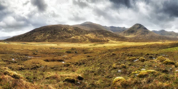 Ορεινό Πανόραμα Στα Υψίπεδα Της Σκωτίας Ηνωμένο Βασίλειο — Φωτογραφία Αρχείου