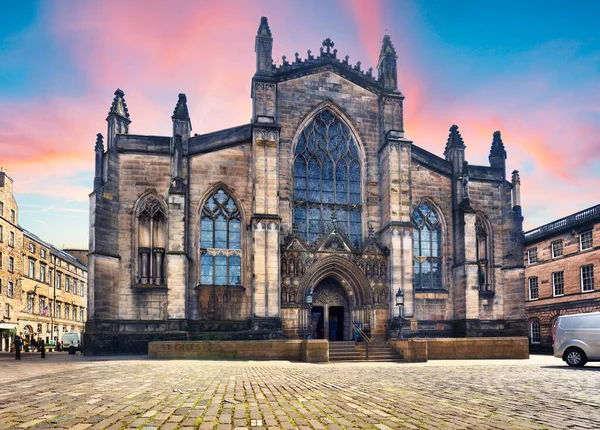 Edinburgh Skoçya Daki Giles Katedrali — Stok fotoğraf