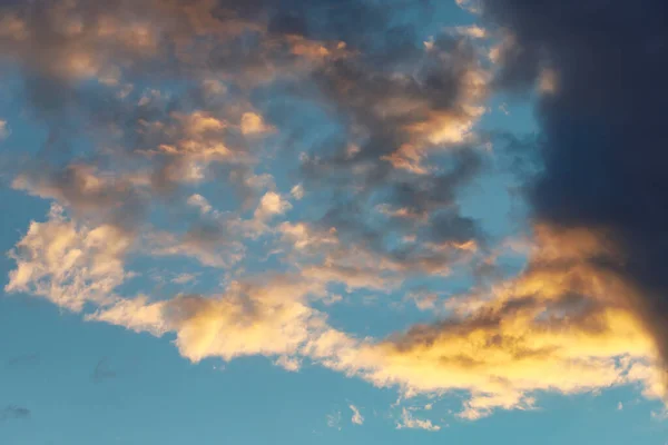 Only Sky Dramatic Sunset — Zdjęcie stockowe