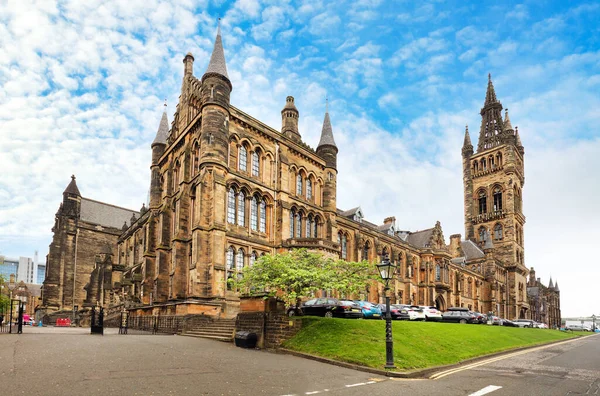 Edificio Principal Universidad Glasgow Escocia — Foto de Stock