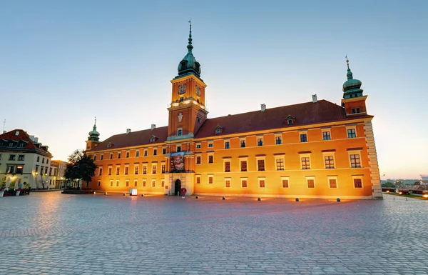 Kungliga Slottet Warszawa Polen — Stockfoto