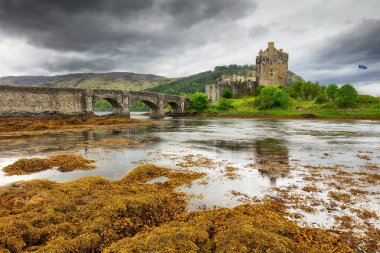 İskoçya - İskoçya 'daki Eilean Donan Kalesi