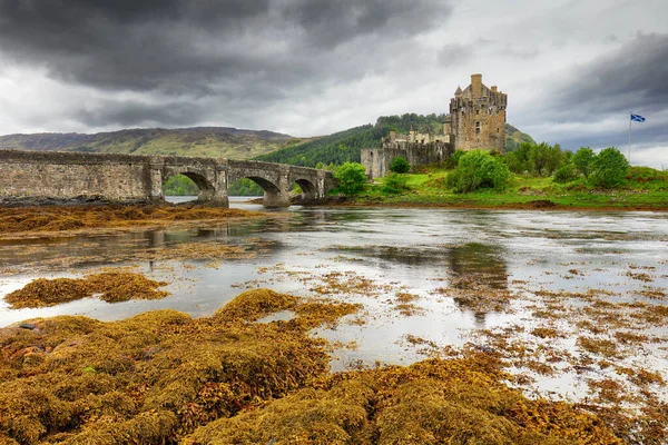 Σκωτία Eilean Donan Castle Scotish Highland — Φωτογραφία Αρχείου