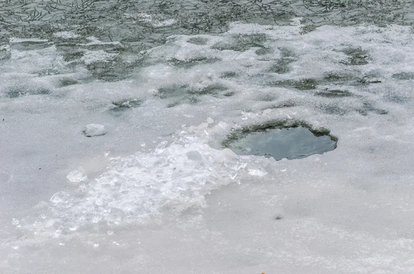 Buz balıkçılık delik