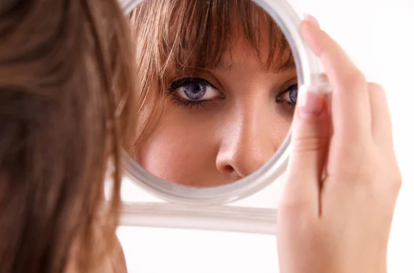 Girl's eyes — Stock Photo, Image