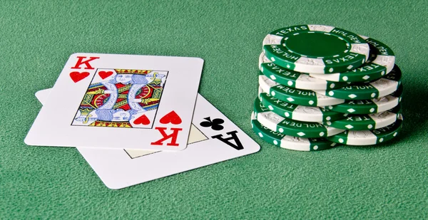 Poker game — Stock Photo, Image