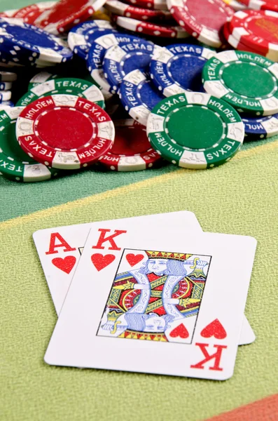 Poker game Royalty Free Stock Photos