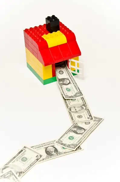 House and money — Stock Photo, Image