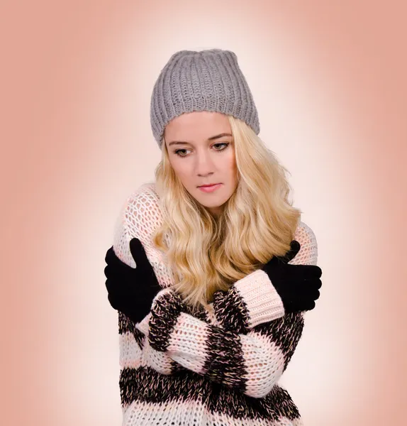 Winter girl — Stock Photo, Image