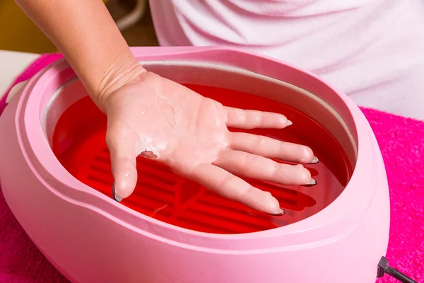 Paraffin treatment — Stock Photo, Image