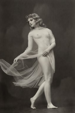 art nouveau portait gelin