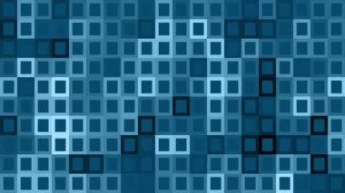 Hareket eğilimli grafikler. Büyük veri konsepti. Parlayan geometrik parçacıkları olan gelecekteki teknoloji arka planı, ızgara. Soyut, mavi, dinamik bayrak. Metalik hareketli görüntüler, basit şekiller. Modern web tasarımı için animasyon. Sanal alan. 