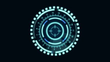 Hareket eğilimli grafikler. Parlayan geometrik parçacıklara sahip teknoloji elementleri. Dinamik bayrak. Mobil formlu, soyut şekilli görüntüler. Sanal alan. Modern web tasarımı için parlak animasyon. Video. 