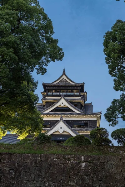 Замок Кумамото Городе Кумамото Кюсю Япония — стоковое фото
