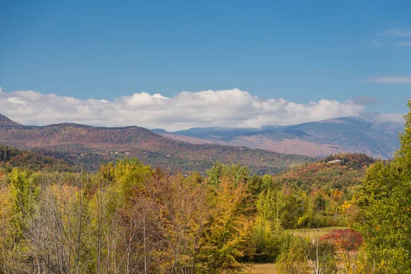 Bosque Nacional Montaña Blanca Otoño New Hampshire — Foto de Stock