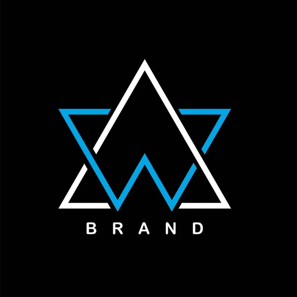 Initial Logo Design Your Brand Name — 스톡 벡터