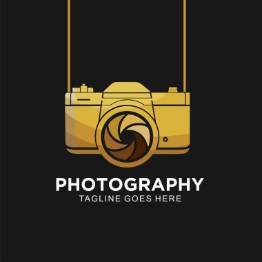 Photography logo design vector for studio and business. Camera icon vector design template
