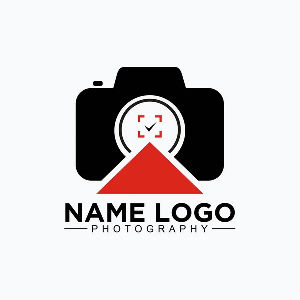 Photography Logo Design Vector Studio Business Camera Icon Vector Design — Wektor stockowy