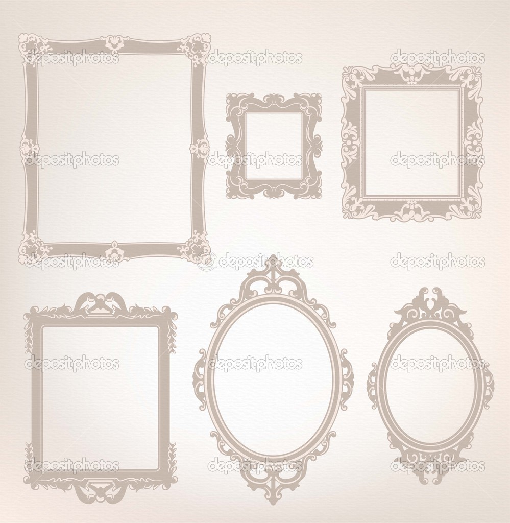 Decorative Frames Set