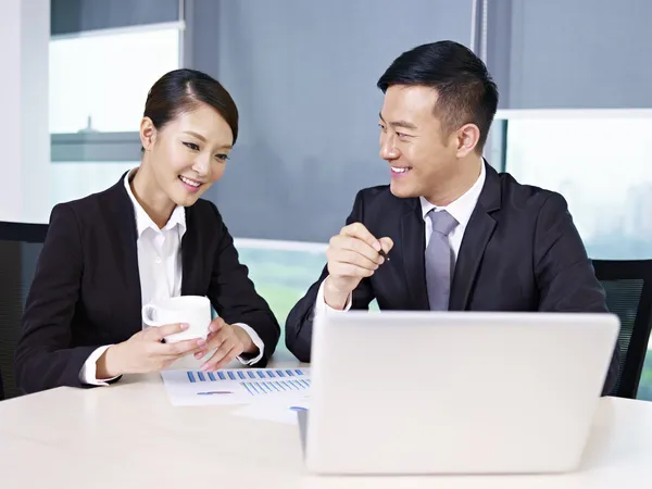 Asian business — Stock Photo, Image