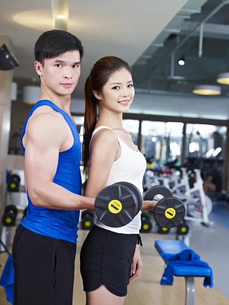 Body building exercise — Stock Photo, Image