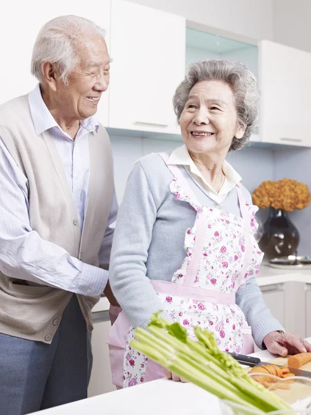Älskade äldre par — Stockfoto
