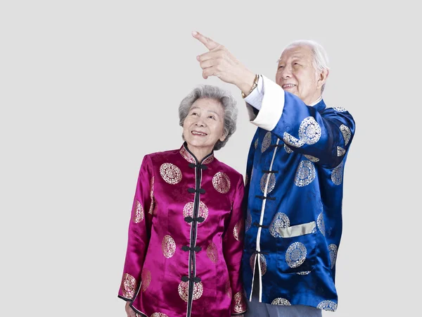 Senior chinese paar — Stockfoto