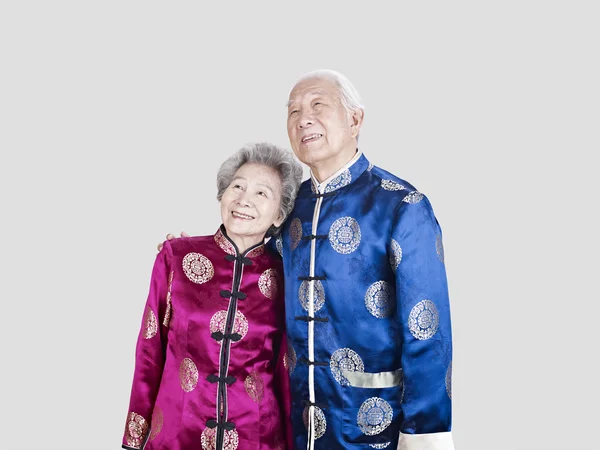 Senior chinese paar — Stockfoto