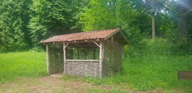 Ukrayna 'da bir piknik evi