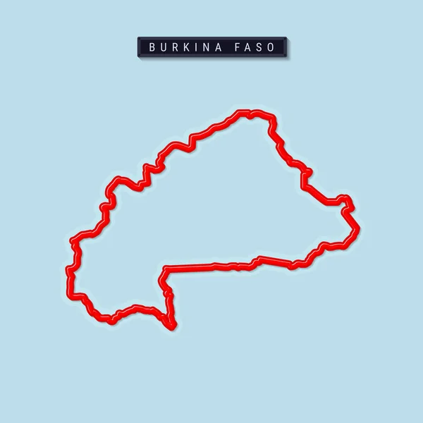 Burkina Faso Boundary图库矢量图片 免版税burkina Faso Boundary插图 Depositphotos