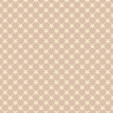 Vektör minimalist geometrik çiçek deseni. Basit, soyut, dikişsiz doku, ince renkler ve örgü. Dekor, tekstil ve baskılar için zarif minimalist yinelemeli tasarım