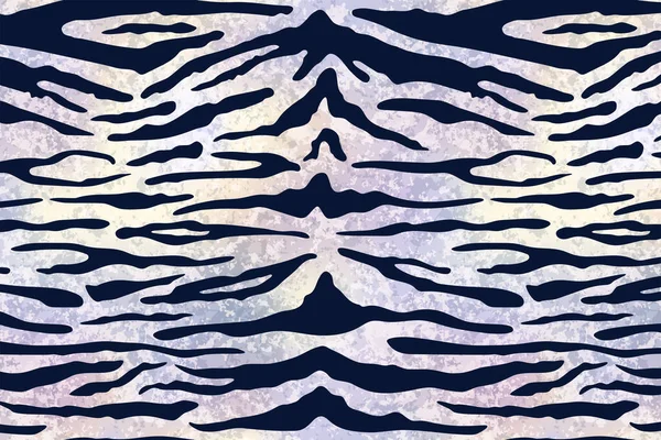 Fond Tigre Neige Blanc Motif Argent Texture Vectorielle Peau Animal — Image vectorielle