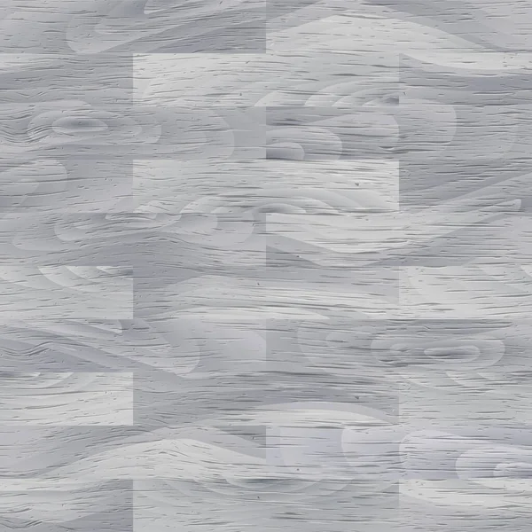 Realistisches Nahtloses Muster Aus Grauem Holz Holzdielen Dielen Natürliche Einfarbige — Stockvektor