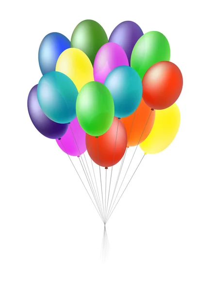 Hromada balónků — Stockový vektor