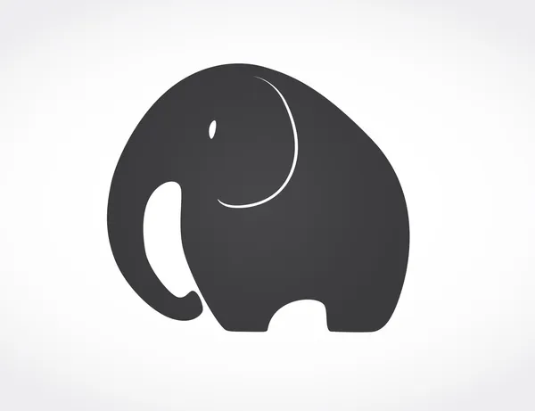 Elefante — Vector de stock