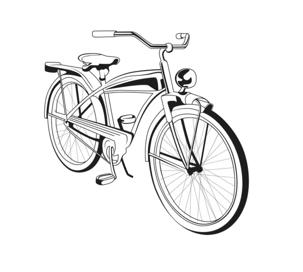 Велосипед Стокова Ілюстрація
