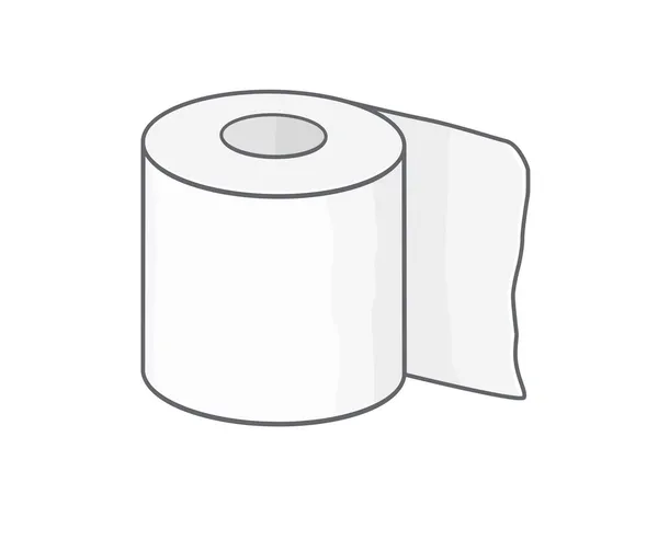 Toilet paper — Stock Vector