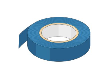 Insulating tape clipart