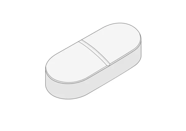 Pille — Stockvektor