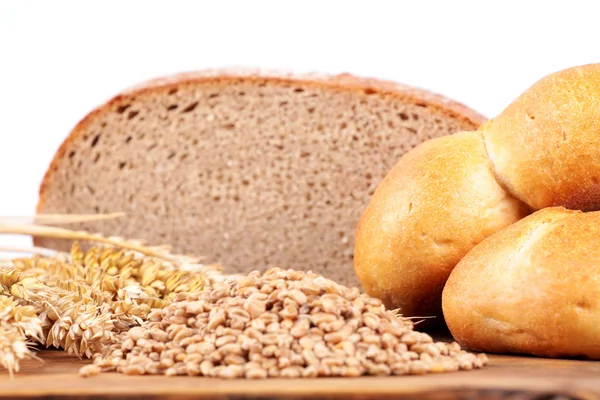 Bakkerij brood en broodjes — Stockfoto