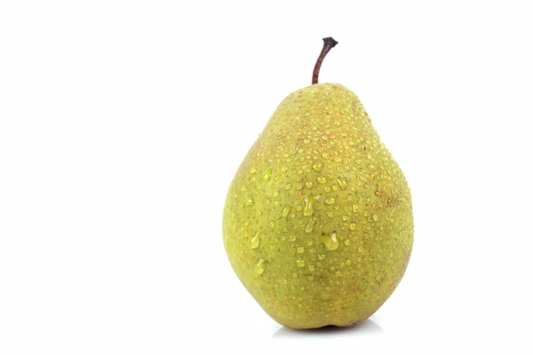 Pear with water drops — Stock Photo, Image