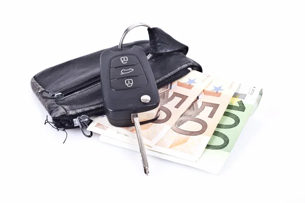 araba anahtarı para ile