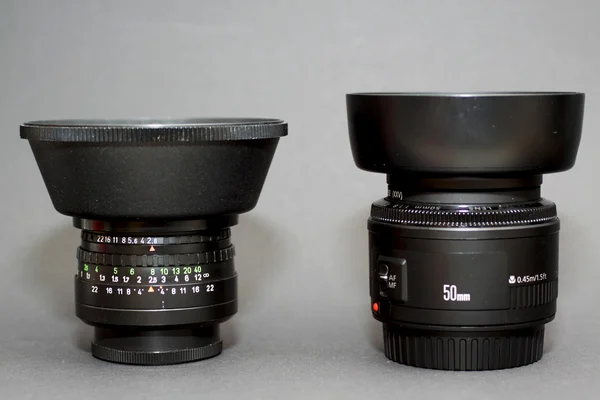 50mm lenses — Stock Photo, Image