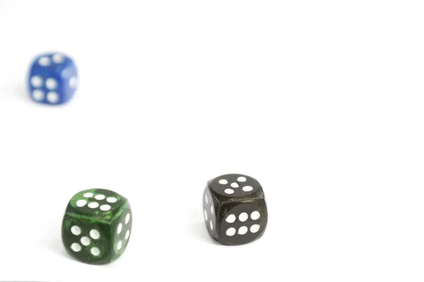 Colored dice — Stock Photo, Image